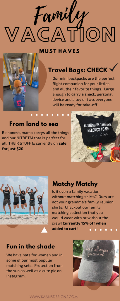 All Your Family Vacation Must Haves