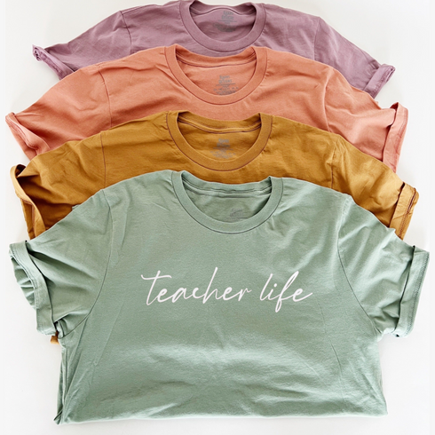 Teacher Life - Adult Unisex T-shirt