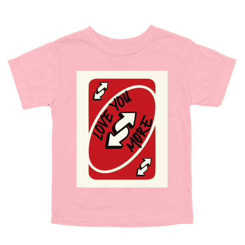 Reverse Love You More - Adult/Kids Matching T-shirts