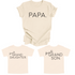 Grandpa and Grand Child - Papa/Grandson/Granddaughter Matching Shirts