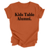 Thanksgiving Family Matching - Kids Table Alumni Kids and Adults ( Multiple Options and Colors)