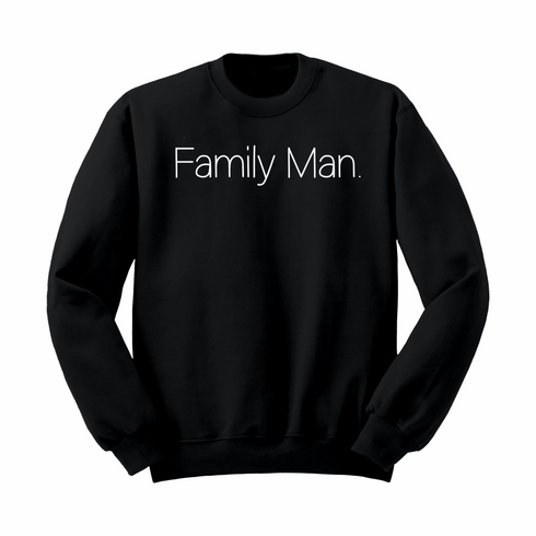 Family Man Collegiate Sweatshirt (Multiple Colors)