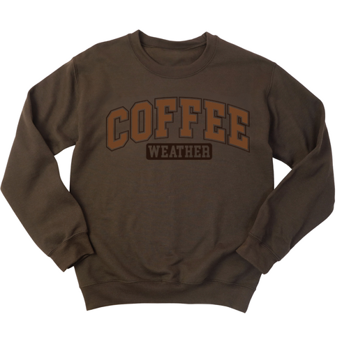 Coffee Weather - Adult Graphic Sweatshirt