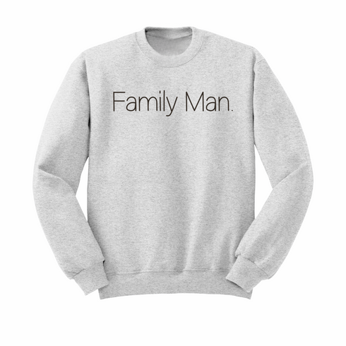 Family Man Collegiate Sweatshirt (Multiple Colors)