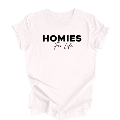 Matching Daddy and Me Set - Homies for Life (Multiple Colors)