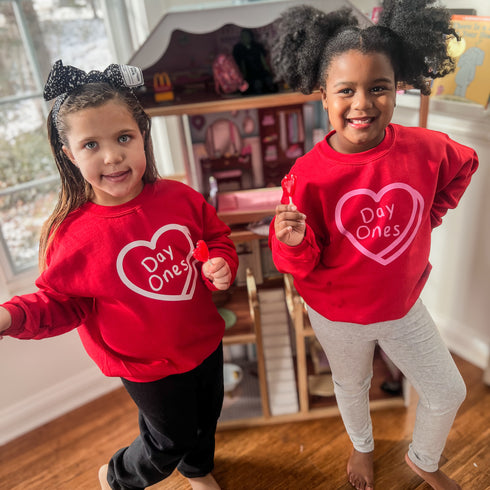 Day Ones - Adult/Child Matching Sweatshirts (Multiple Colors)