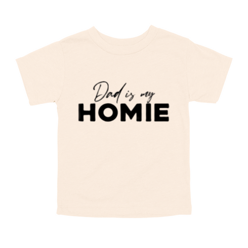 Matching Daddy and Me Set - Homies for Life (Multiple Colors)