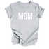 Dad, Mom, Shorty Matching T-shirt Set - Heather Grey