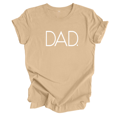 Adult Dad. Classic Tee- (Multiple Colors)