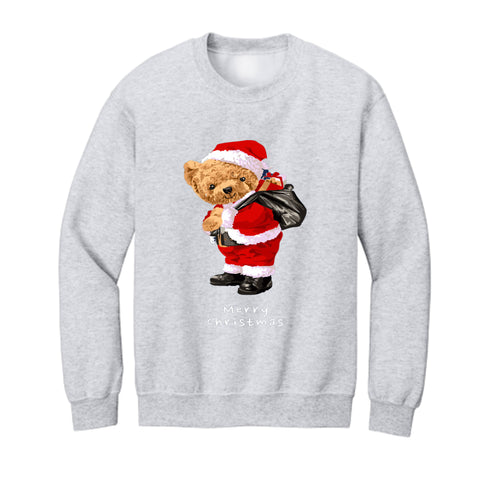 Beary Merry Christmas Sweatshirt- Youth and Adult