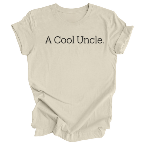 Adult- A Cool Uncle T-shirt (Multiple Colors)