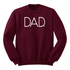 Dad. Collegiate Sweatshirt (Multiple Colors)