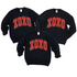 XOXO Adult and child Sweatshirt Option (Multiple Colors)
