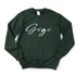 GiGi Script Collegiate Sweatshirt (Multiple Colors)