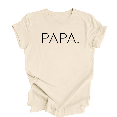 Grandpa and Grand Child - Papa/Grandson/Granddaughter Matching Shirts