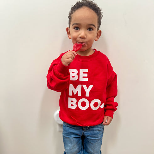 Be My Boo - Adult/Child Matching Sweatshirts (Multiple Colors)