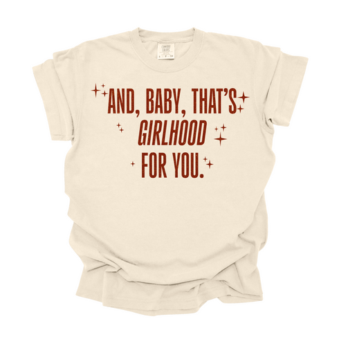 Graphic comfort colors shirt inspired by taylor swift showgirls album