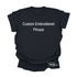 PERSONALIZE -Enjoy the MOMents Custom Embroidered - Adult Shirt/Comfort Colors (Multiple Colors)