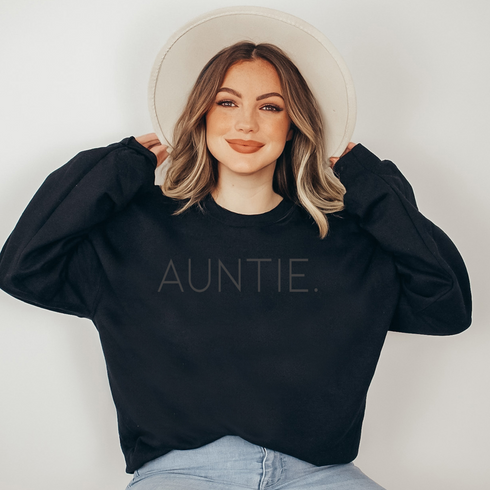 Blackout Series: Auntie College Pullover and T-shirt