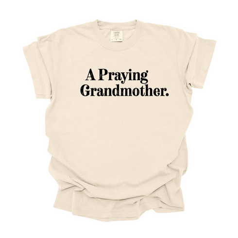A Praying Grandmother - Adult T-shirt/Comfort Colors
