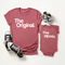 Mommy and Me, Girl Mom Matching - The Original The Remix® (Mauve) Set of 2