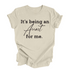 It's being an Aunt for me shirt (multiple colors)