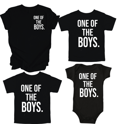 Matching Set for Dad w/Boys - One Of The Boys