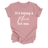 Grandparent Collection: It's being a Mimi for me shirt (multiple colors)