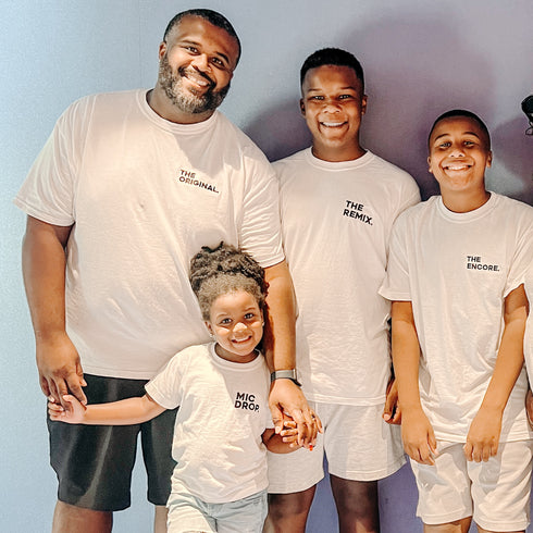 Embroidery Shirts - The Original The Remix The Encore® Family Matching Set (Comfort Colors)