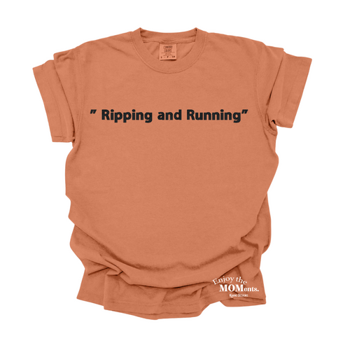 PERSONALIZE -Enjoy the MOMents Custom Embroidered - Adult Shirt/Comfort Colors (Multiple Colors)