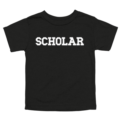 Back to School- "Scholar" Kids Multiple Color T-shirt