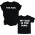 Dad and Kids - The Man/My Dad Is The Man - Multiple Colors