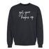 Get Your Hopes Up - Embroidered Adult/Child - Pullover