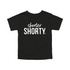 Dad, Mom, Shorty Matching T-shirt Set - Black