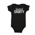 Dad, Mom, Shorty Matching T-shirt Set - Black