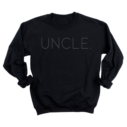 Blackout Series: Uncle College Pullover and T-shirt