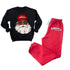 Holiday Family Matching DJ Santa Lounge Set - Sweatshirt and Pants
