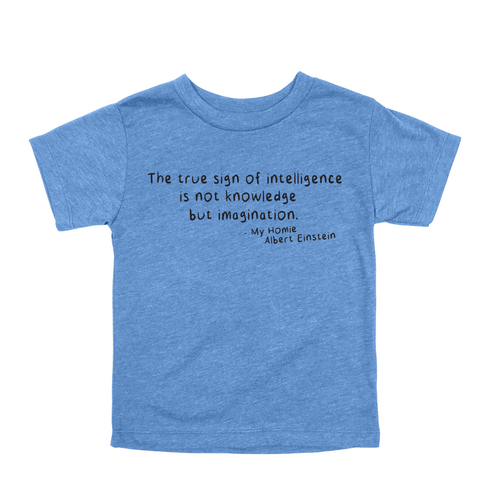 It Once was Said, Quote T-shirts - Albert Einstein
