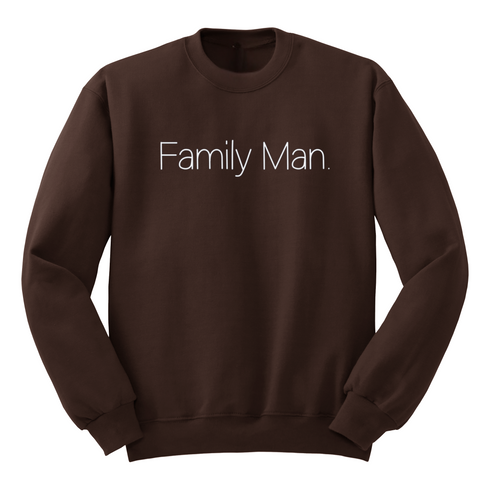 Family Man Collegiate Sweatshirt (Multiple Colors)
