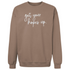 Get Your Hopes Up - Embroidered Adult/Child - Pullover