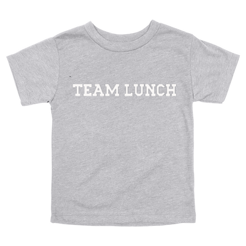 Back to School- "Team Lunch" Kids Multiple Color T-shirt
