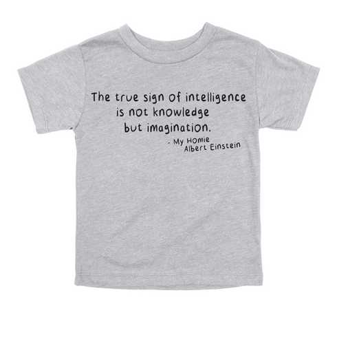 It Once was Said, Quote T-shirts - Albert Einstein