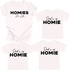 Matching Daddy and Me Set - Homies for Life (Multiple Colors)