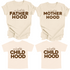 Matching Shirts- No Hood like Fatherhood/ Motherhood/ChildHood (Multiple Colors)