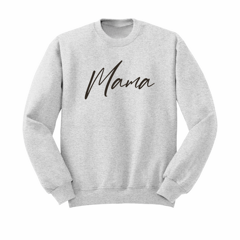 Women's Pullover - Mama (Script) Design