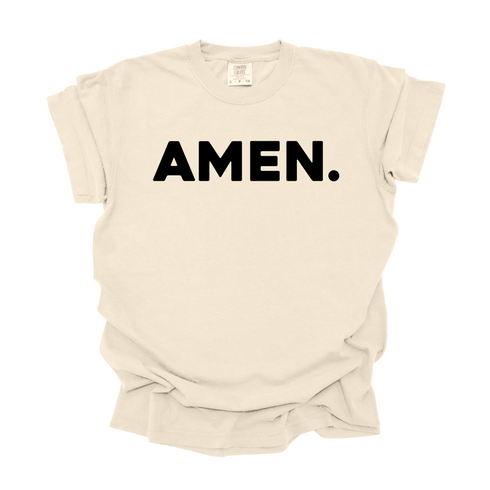 Amen - Adult T-shirt/Comfort Colors