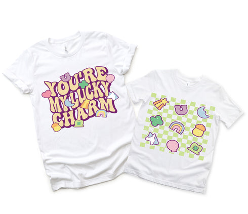 Charms - Adult and Child T-shirt Option (Multiple Colors)