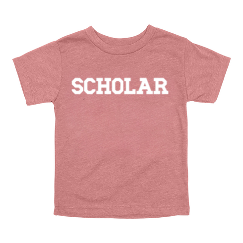Back to School- "Scholar" Kids Multiple Color T-shirt