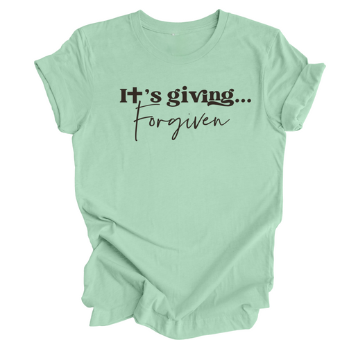 Easter-It's giving...Forgiven - Adult Graphic T-shirt