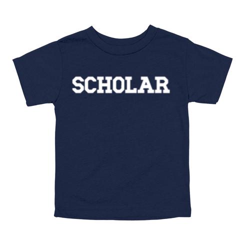 Back to School- "Scholar" Kids Multiple Color T-shirt